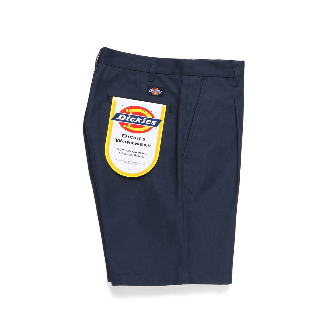 WACKO MARIA/DICKIES / PLEATED SHORT TROUSERS（ネイビー 