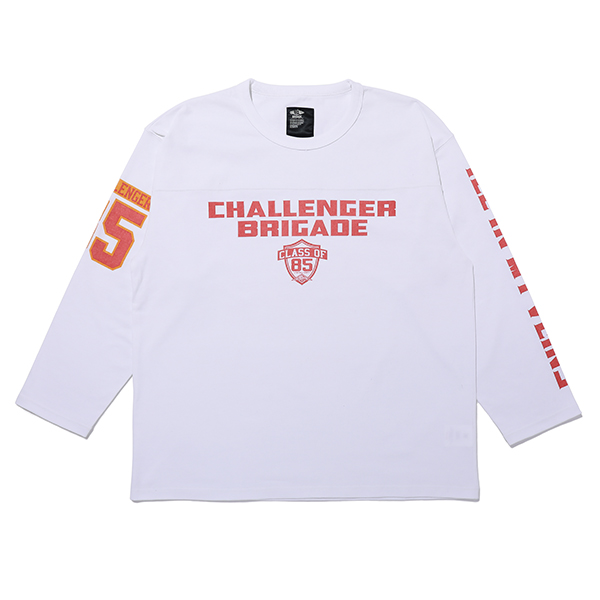 CHALLENGER/HEAVY WEIGHT BRIGADE TEE（ホワイト）［ヘビーウエイト