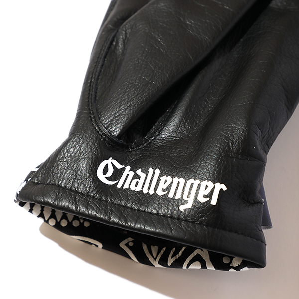 CHALLENGER BANDANA LEATHER GLOVE BLACK L | accentdental.com.au