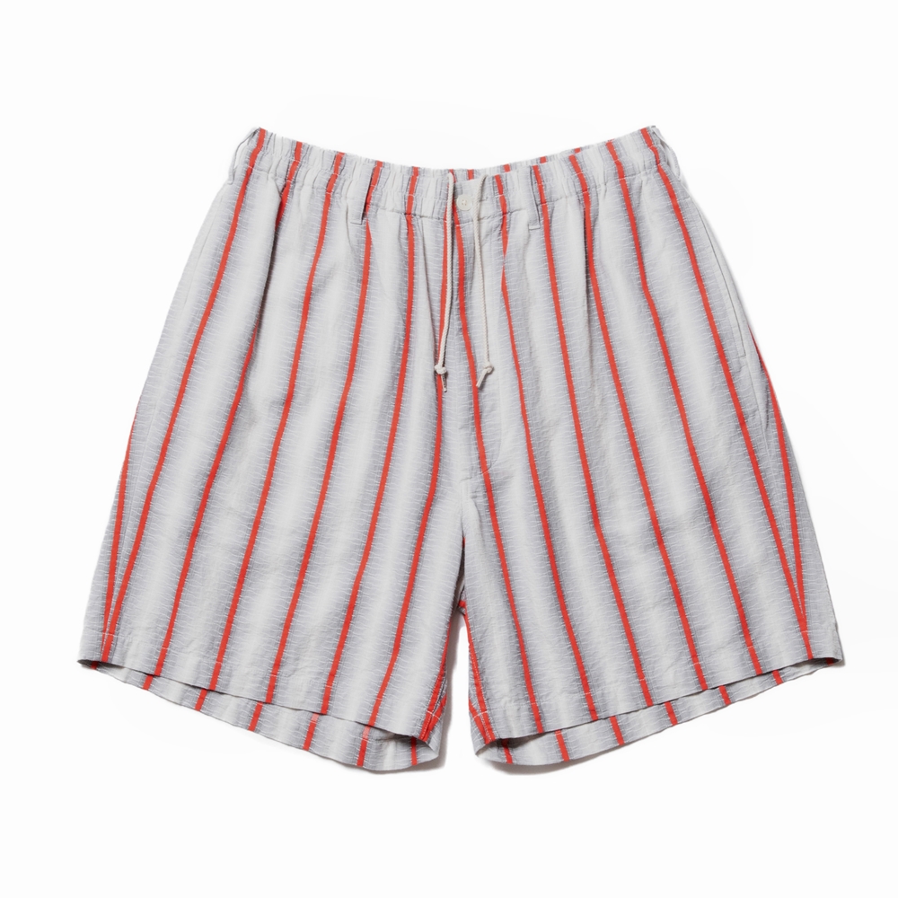 COOTIE PRODUCTIONS/Snake Stripe Easy Shorts（ストライプ 