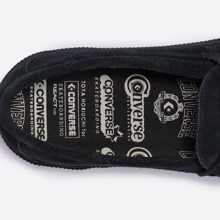 CONVERSE SKATEBOARDING/CS LOAFER SK TOYA HORIUCHI +（ブラック 