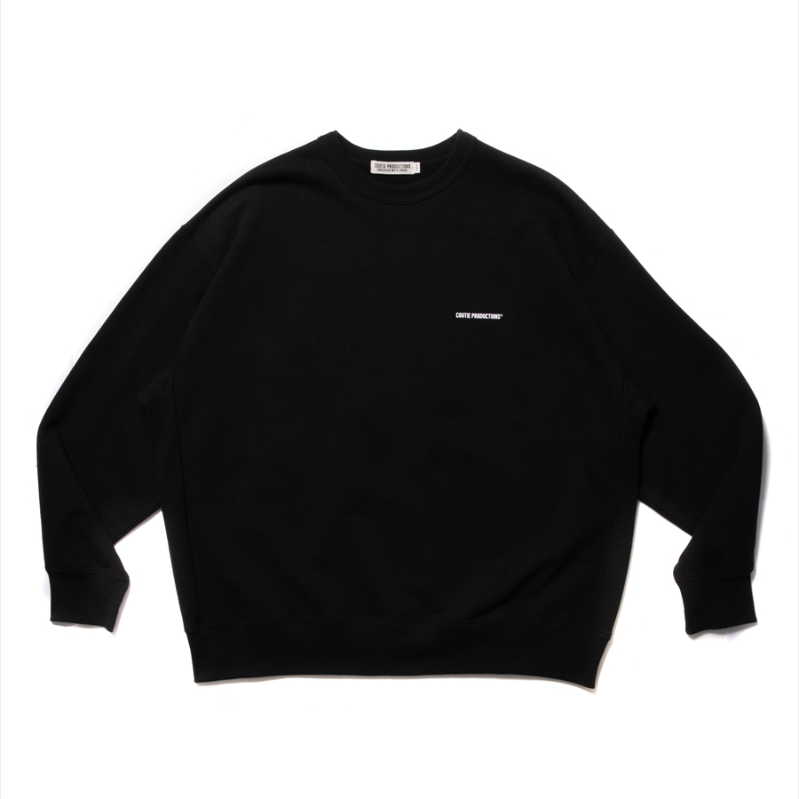 COOTIE/Print Crewneck Sweatshirt（JESUS）（ブラック）［クルーネックスウェット-21秋冬］ - JONAS