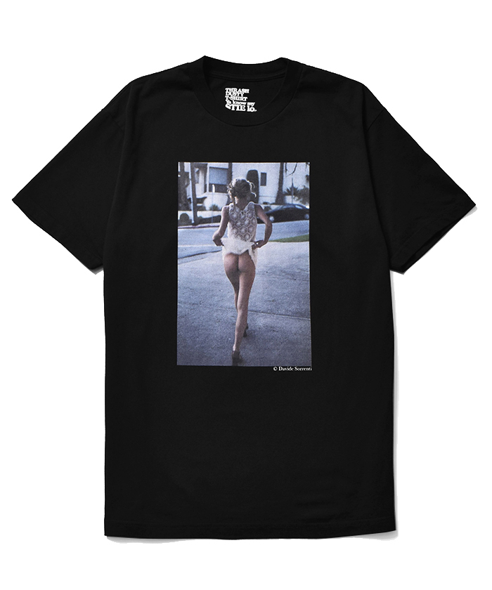 MINEDENIM⁄Stie-lo × Davide Sorrenti Jaime Flashing T-Shirts（ブラック）［フォトT-21秋冬］