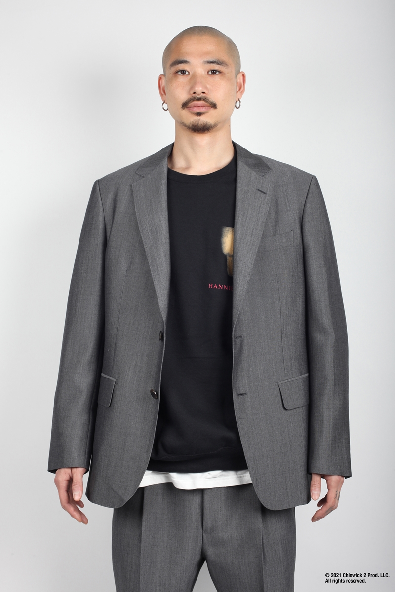 WACKO MARIA/HANNIBAL / SWEAT SHIRT（カラー）［クルーネック 
