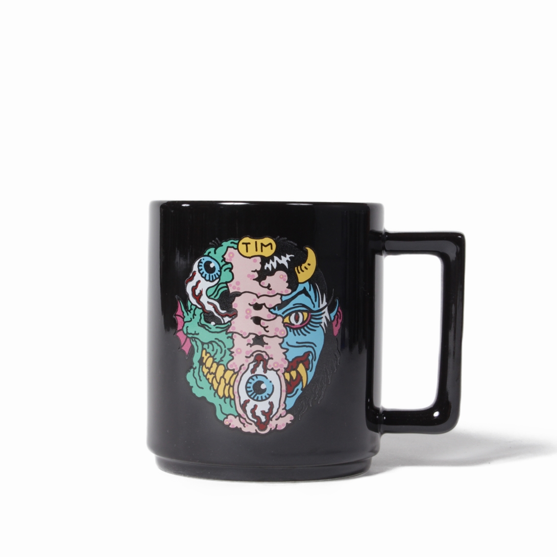 Wacko Maria Tim Lehi Mug Type 2 ブラック マグカップ 21秋冬 Jonas Wacko Maria Tim Lehi Mug Type 2 ブラック マグカップ 21秋冬 Jonas