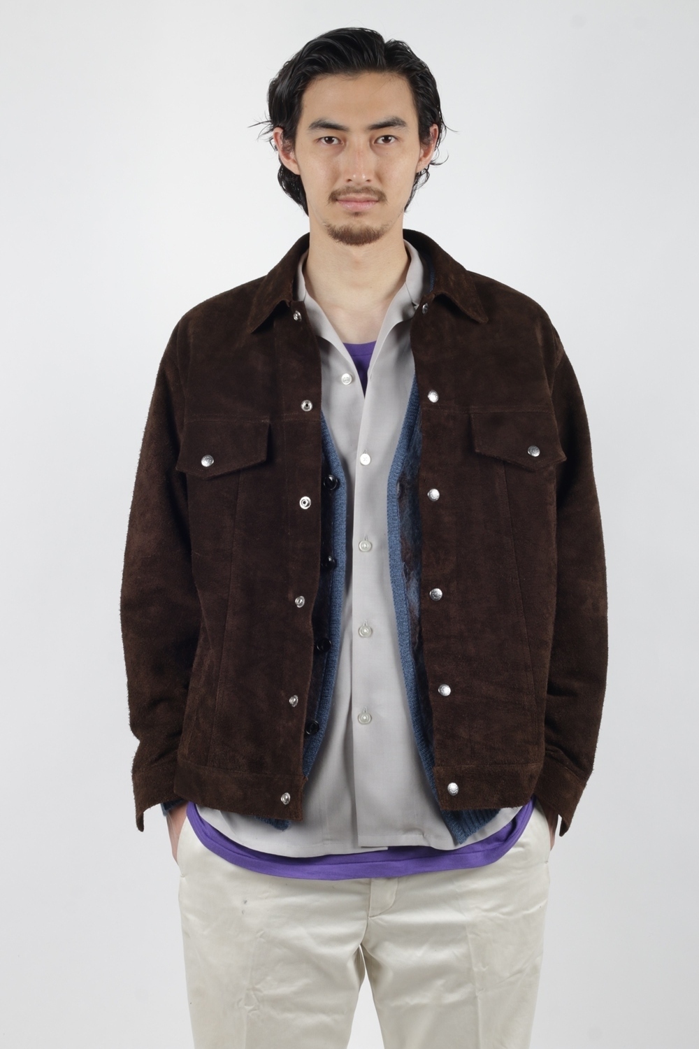 WACKO MARIA/50'S SHIRT L/S（グレー）［50'Sシャツ-21秋冬］ - JONAS