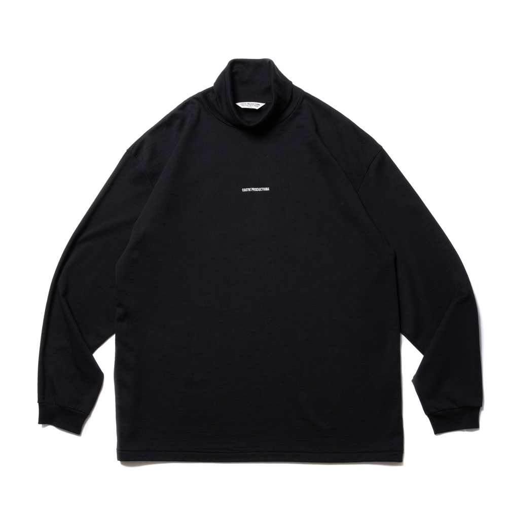 COOTIE PRODUCTIONS/Supima Cotton Sweat Turtle Neck L/S Tee 