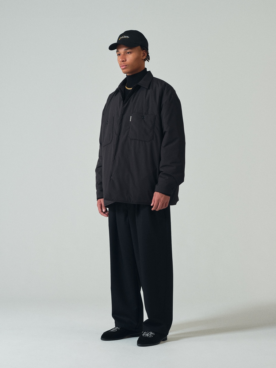 2021 cootie Padded ワークシャツジャケット グレー ジャケット
