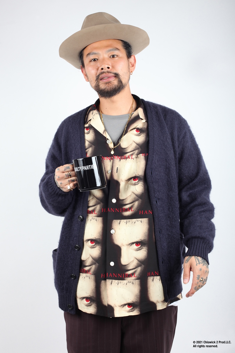 WACKO MARIA MOHAIR KNIT CARDIGAN モヘア モヘヤ