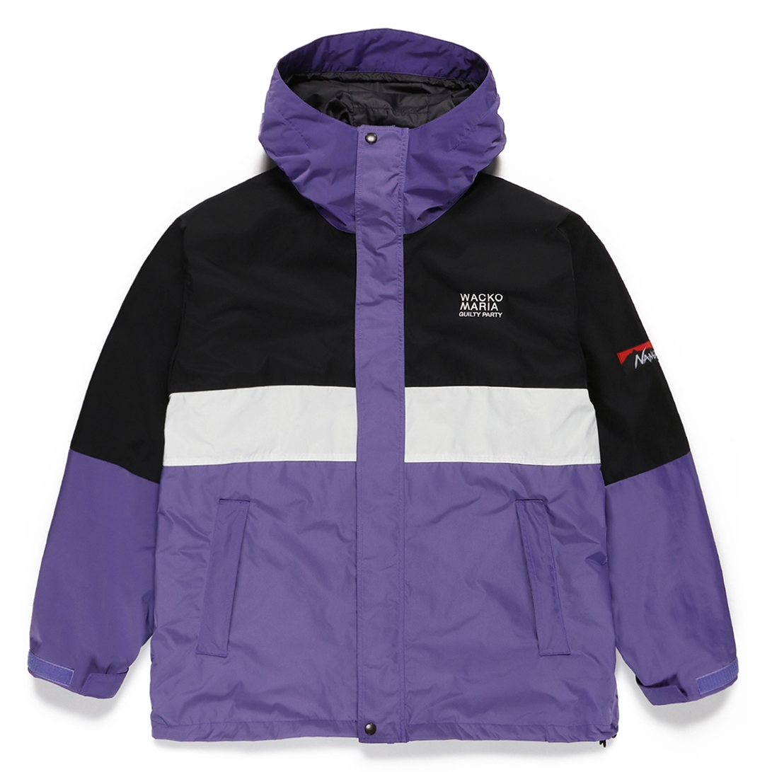 WACKO MARIA/NANGA / MOUNTAIN PARKA（パープル）［マウンテンパーカー 