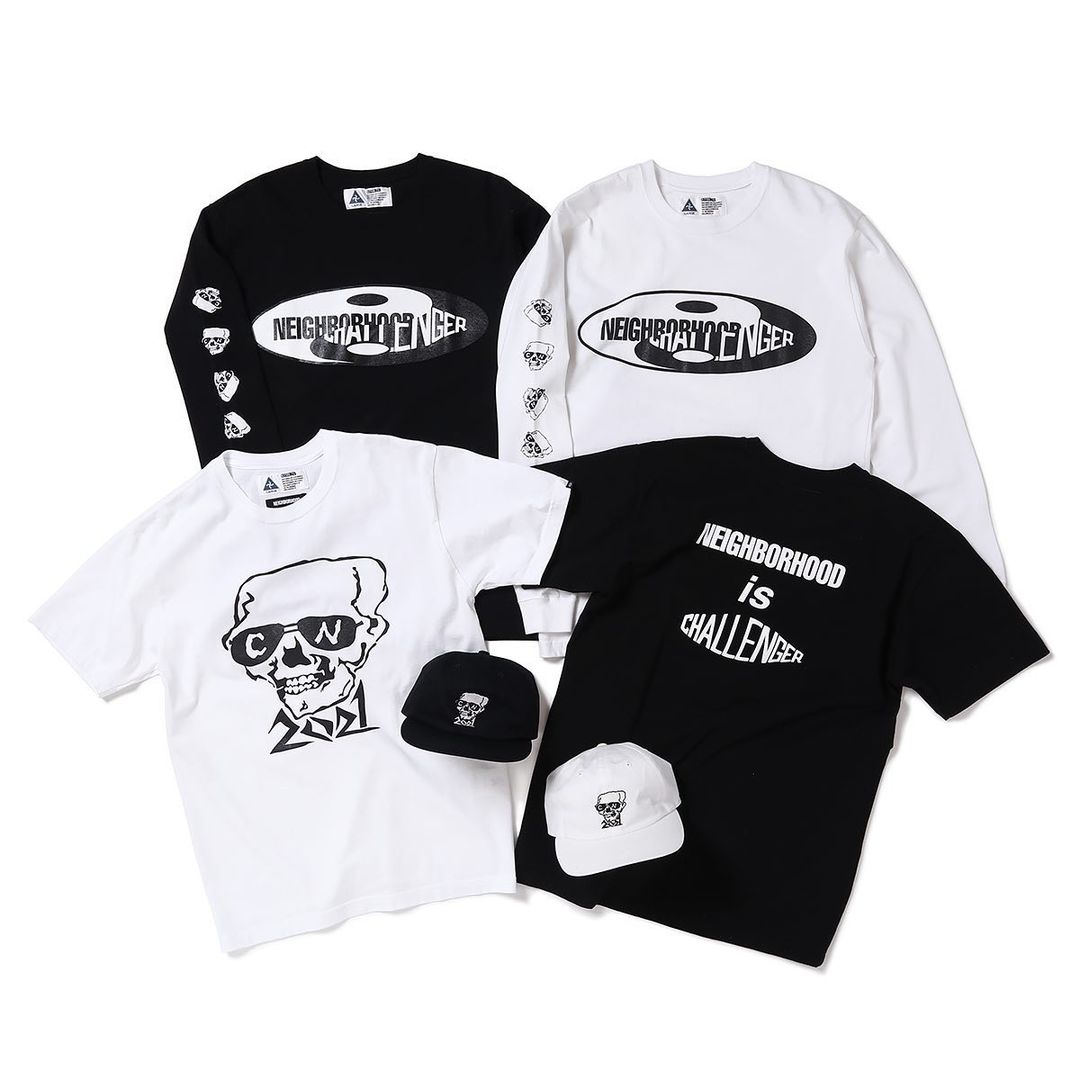 再入荷】 SKULL XL LOGO トップス CHALLENGER L/S TEE MIX 白 Tairyou Nyuuka