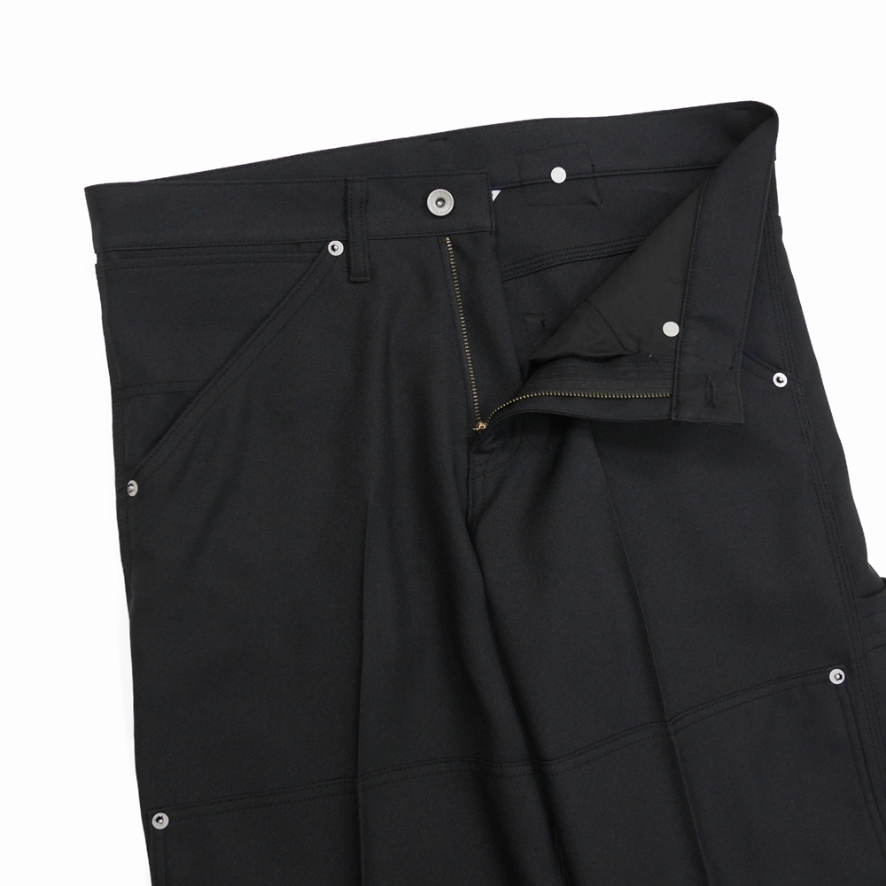 DAIRIKU/Painter Flasher Pressed Pants（ブラック）［