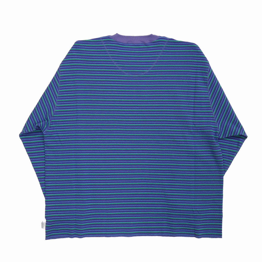 DAIRIKU/Couple Border Embroidery Tee（Girl Friend）［刺繍ボーダー 