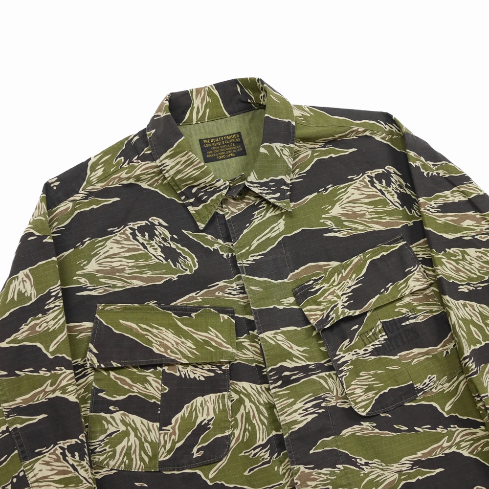 WACKO MARIA/TIGERCAMO FATIGUE JACKET（TYPE-1）（オリーブ 
