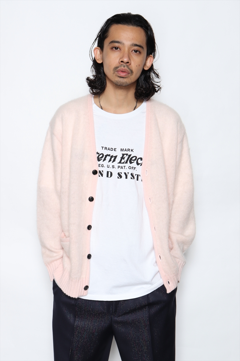 wacko maria MOHAIR CARDIGAN モヘア モヘヤ-