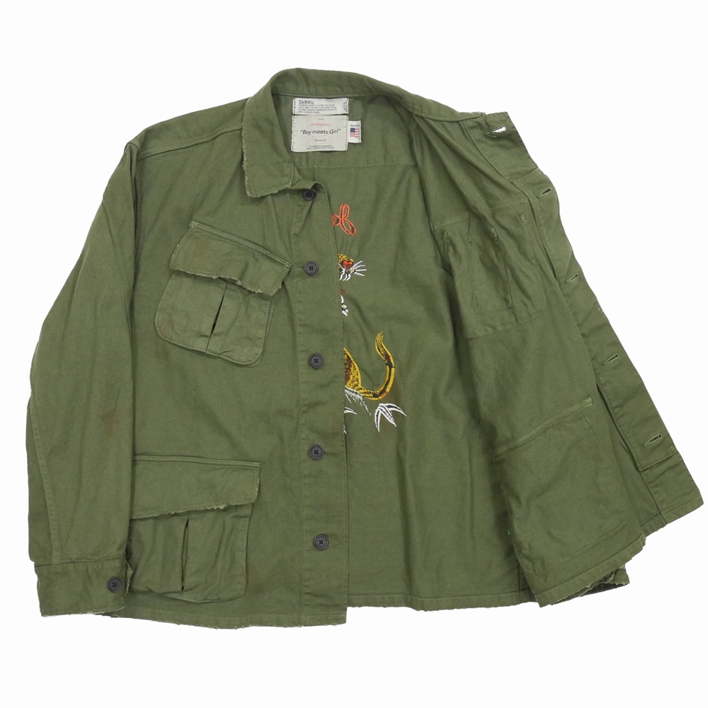 DAIRIKU Japanese Souvenir Fatigue Jacket-