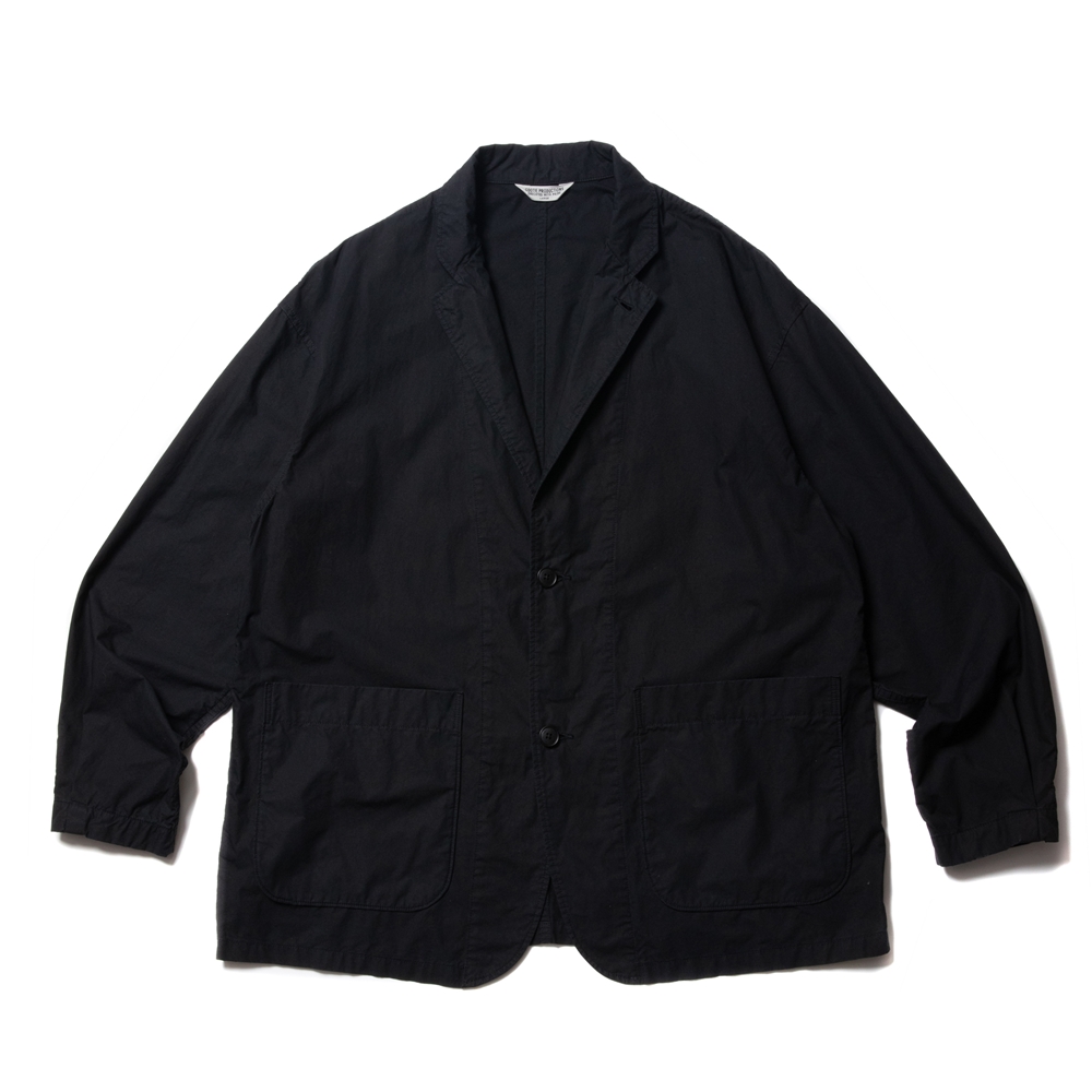 COOTIE PRODUCTIONS/Garment Dyed Lapel Jacket(ブラック)[ラペル 正規品/新品 COOTIE/Garment Dyed Jacket Lapel テーラードジャケット