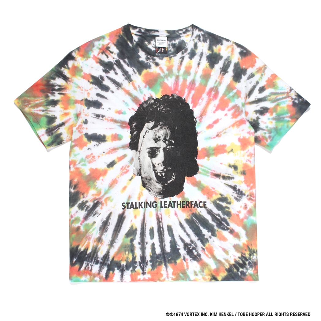 Wacko Maria The Texas Chainsaw Massacre Tie Dye T Shirt Type 1 ワンカラー タイダイ染めt 22春夏 Jonas Wacko Maria The Texas Chainsaw Massacre Tie Dye T Shirt Type 1 ワンカラー タイダイ染めt 22春夏 Jonas