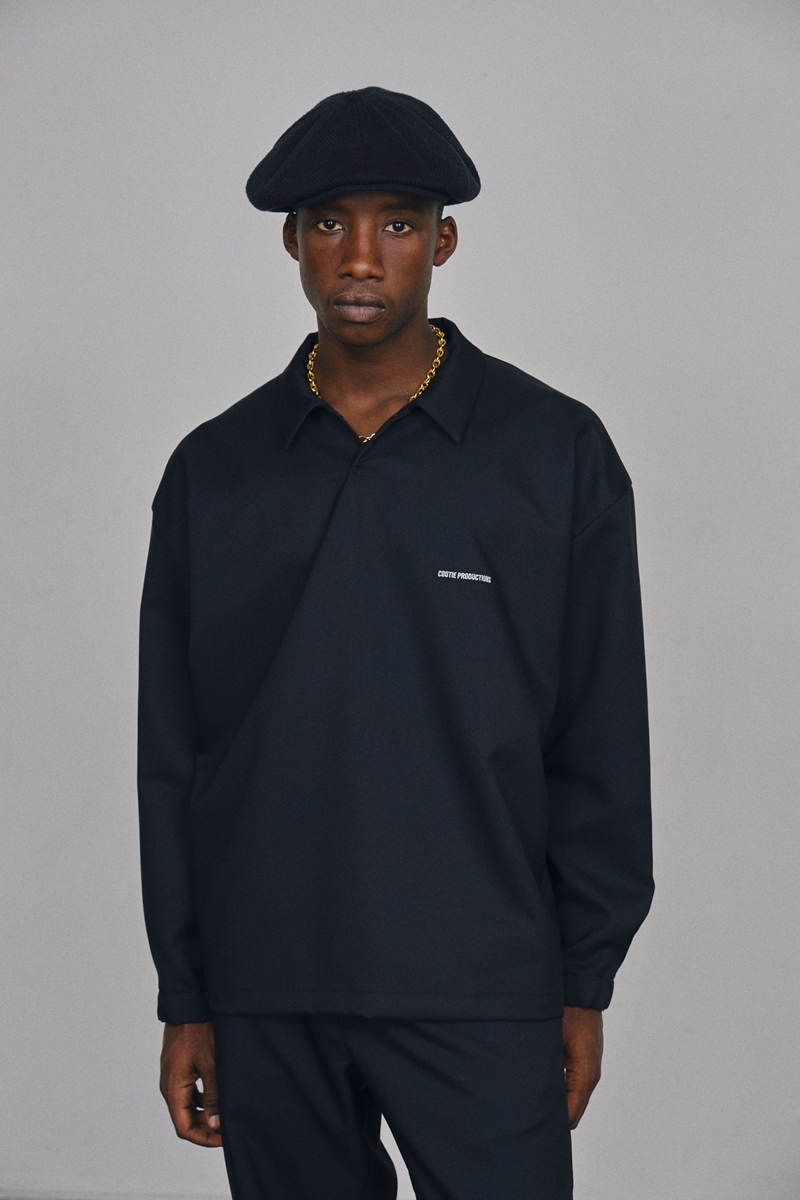 COOTIE PRODUCTIONS Polyester Twill Polo ポロシャツ - クーティ 