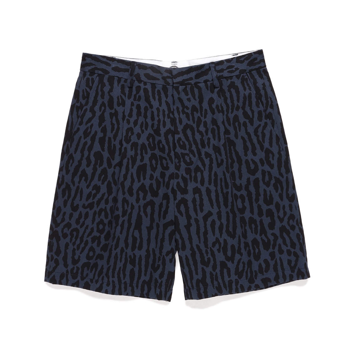 WACKO MARIA/DICKIES / LEOPARD PLEATED TROUSERS(ネイビー