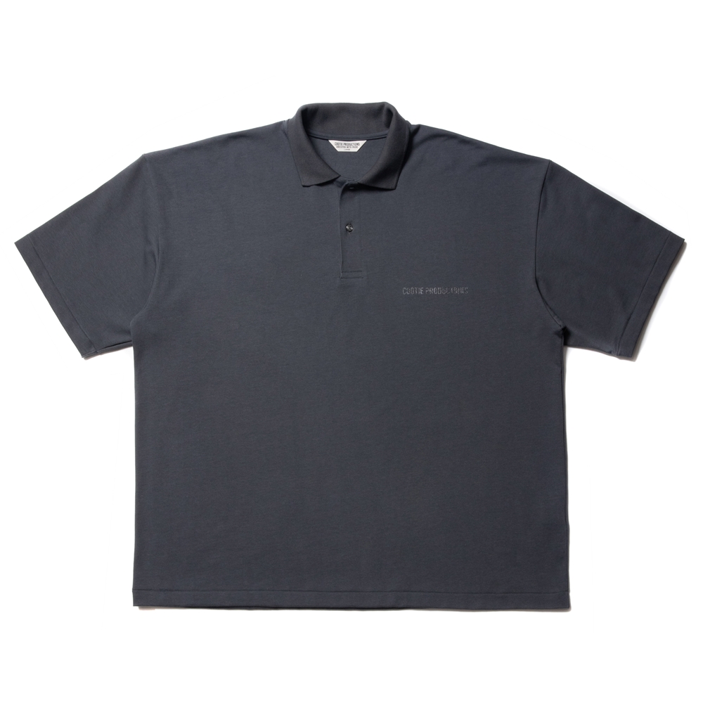 COOTIE PRODUCTIONS/Suvin Heavy Weight Oversized Polo S/S Tee 