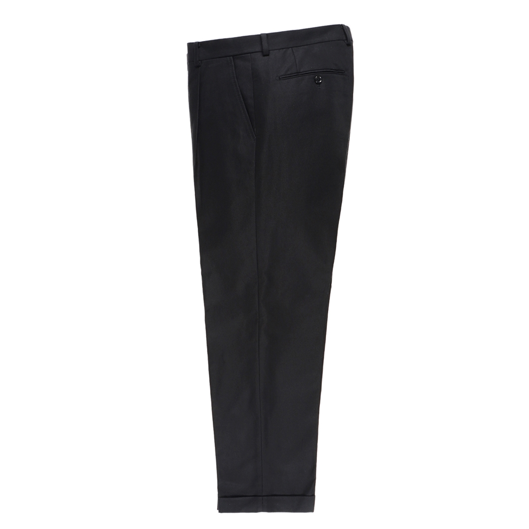 WACKO MARIA/PLEATED TROUSERS(TYPE-2)(ブラック)[ワンタック WACKO MARIA/PLEATED TROUSERS(TYPE-2)(ブラック)[ワンタック