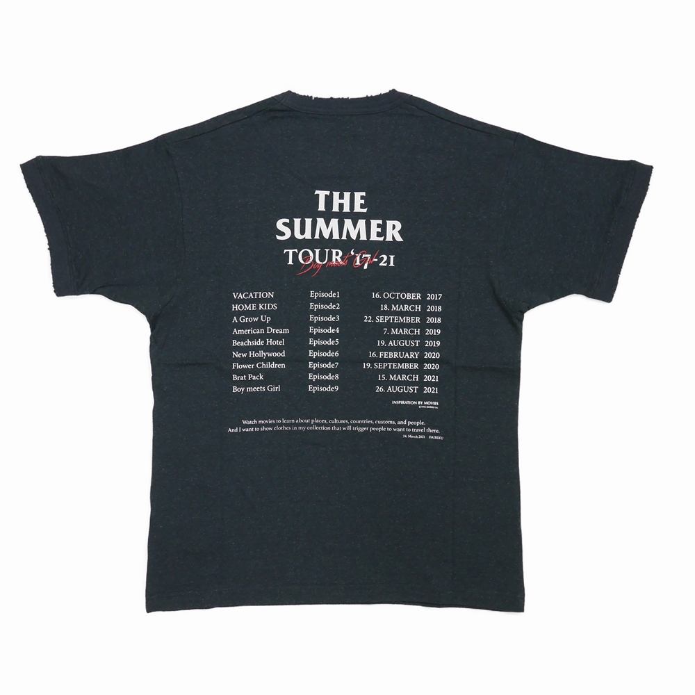 トップス DAIRIKU 22ss trim tee セール】【DAIRIKU / ダイリク】New Trim Tee（Tシャツ