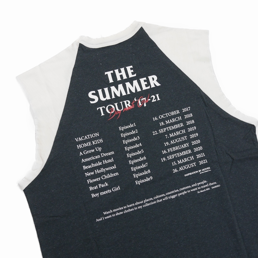 通販大得価 DAIRIKU22ss theSummer tour No-sleeve tee CvhSK