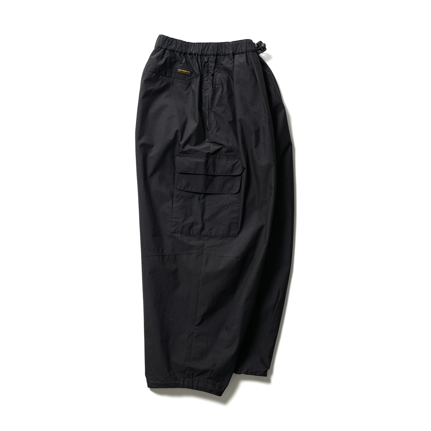 TIGHTBOOTH/EMPIRE BALLOON CARGO PANTS（ブラック）［バルーンカーゴパンツ-22春夏］ - JONAS
