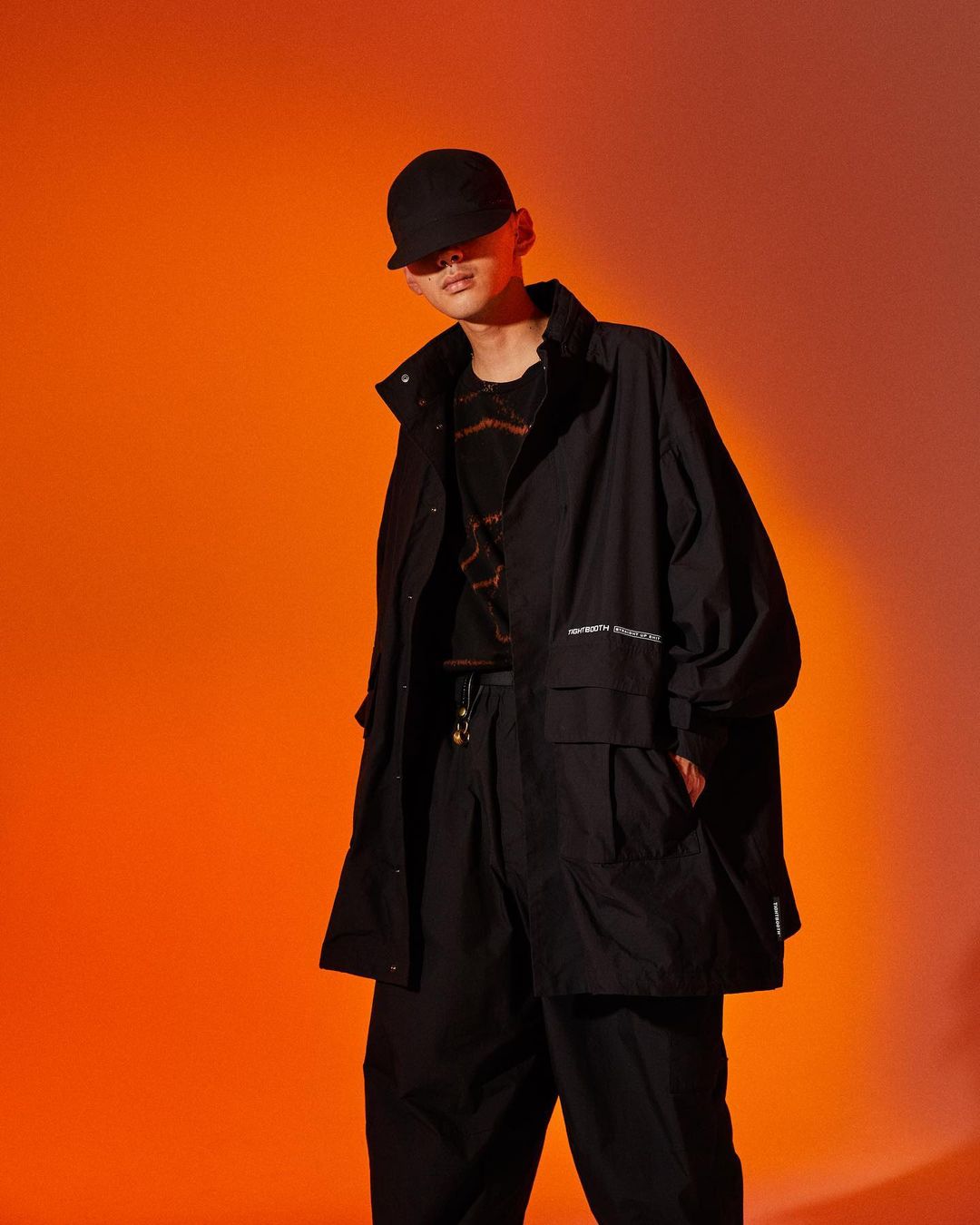 TIGHTBOOTH/EMPIRE BALLOON CARGO PANTS（ブラック）［バルーンカーゴ 