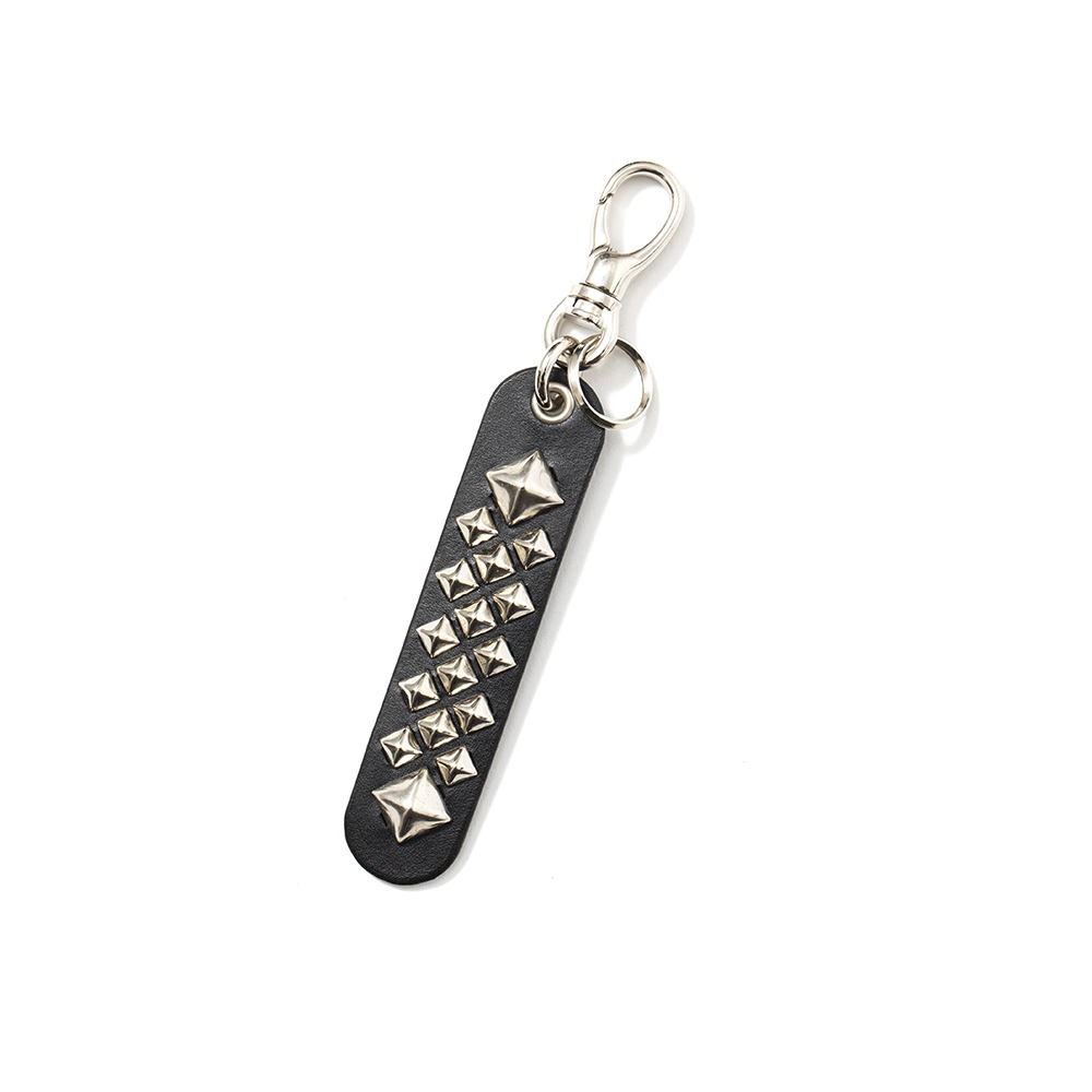 ランキングTOP5 CALEE STUDS LEATHER KEY RING