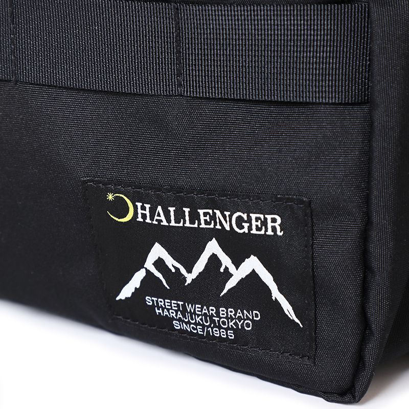 CHALLENGER/NYLON FIELD BACKPACK（BLACK）［ナイロンフィールドバック
