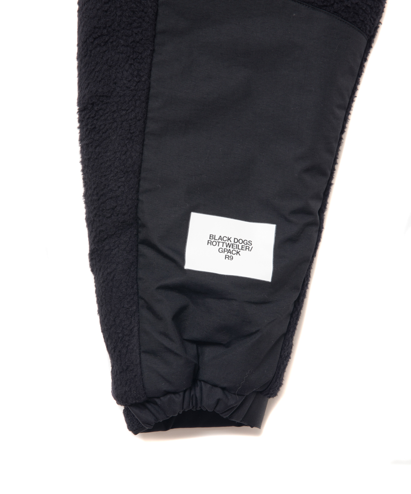 ROTTWEILER/FLEECE JACKET（BLACK） 【30OFF】[フリースJKT22秋冬] JONAS