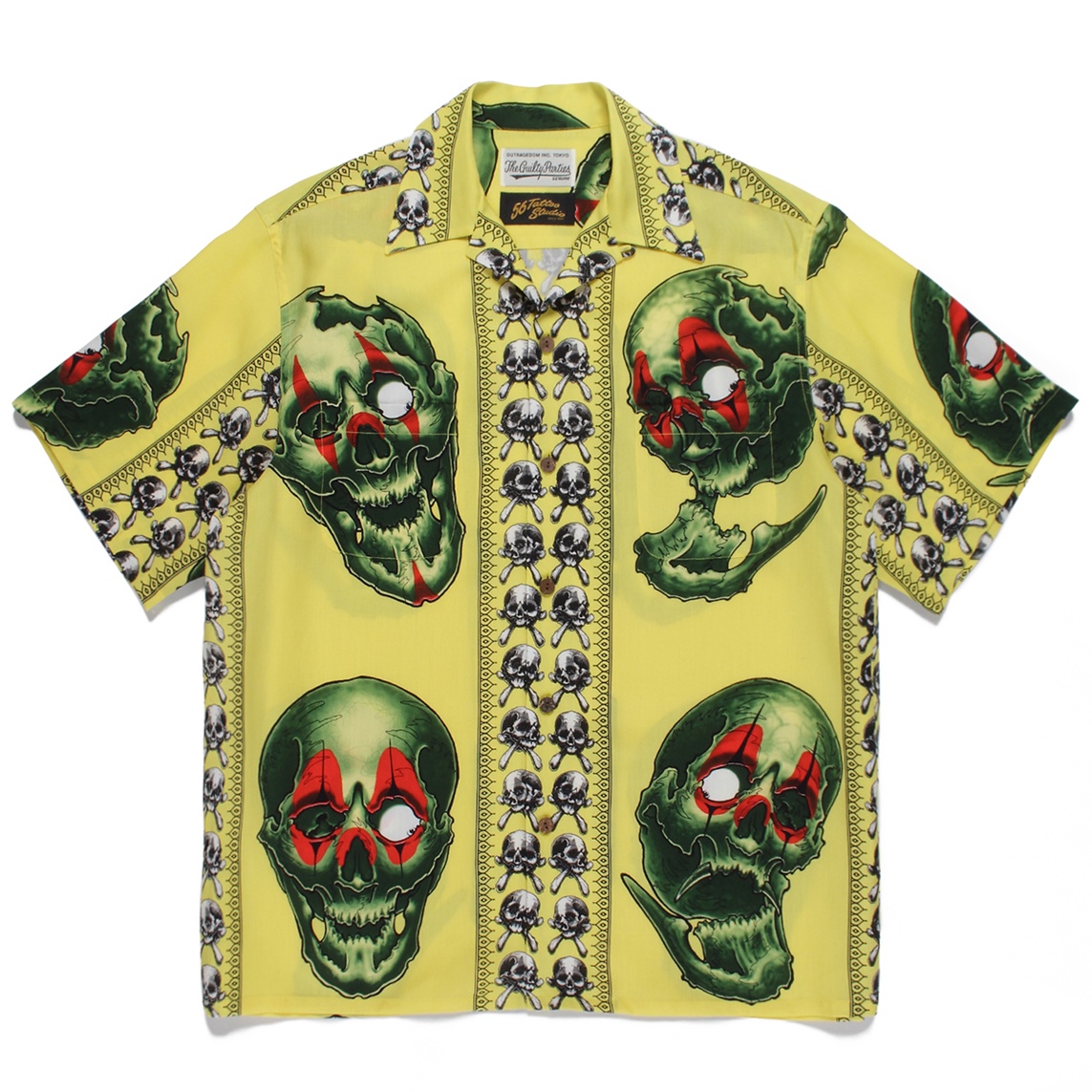 オンラインストア卸売 レア! 56tattoo 鬼スカル Tシャツ Lサイズ www