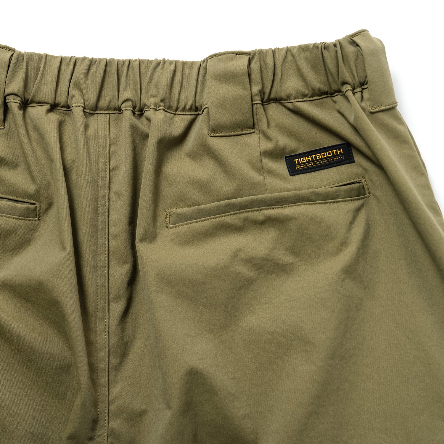 TIGHTBOOTH/TECH TWILL CARGO PANTS（Olive）［テックツイルカーゴ 