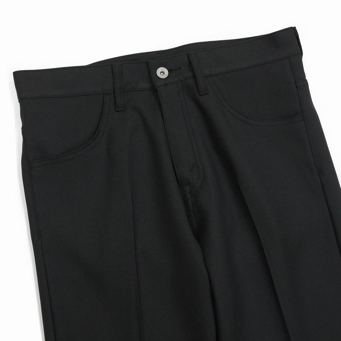 DAIRIKU/"Flare" Pressed Pants（Black）["フレア"スタプレパンツ22秋冬] JONAS
