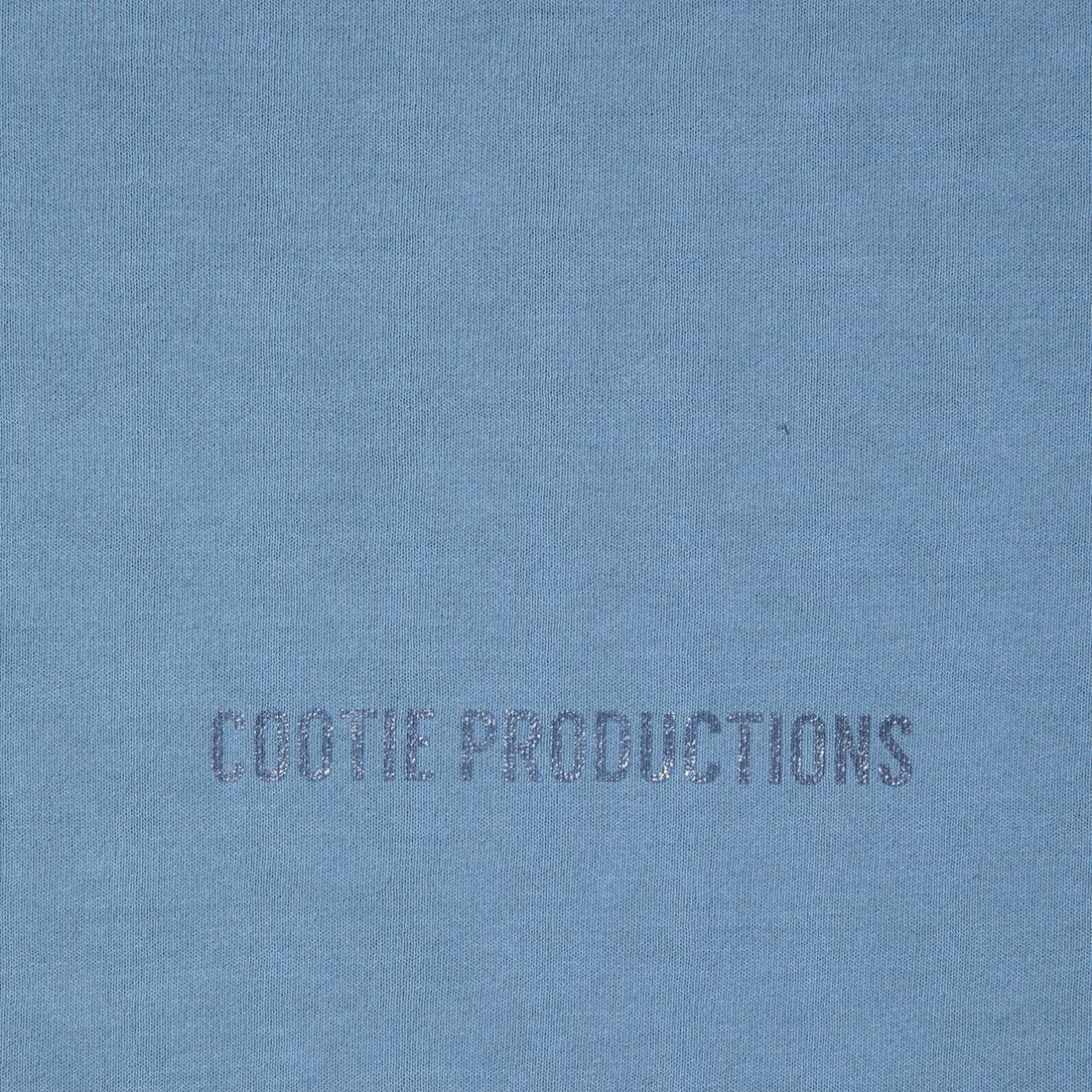 COOTIE PRODUCTIONS/Dry Tech Jersey Oversized L/S Tee（Smoke Blue）[ドライテック