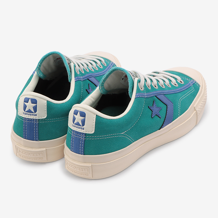 CONVERSE SKATEBOARDING/BREAKSTAR SK SAYHELLO OX +（BLUE GREEN 