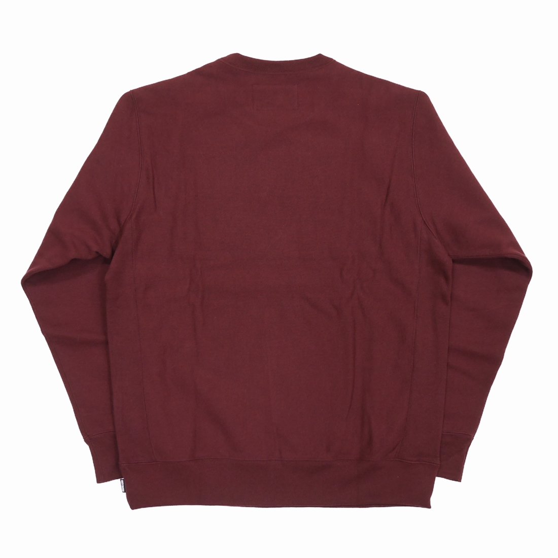 Burgundy crew neck sweatshirt Clearance