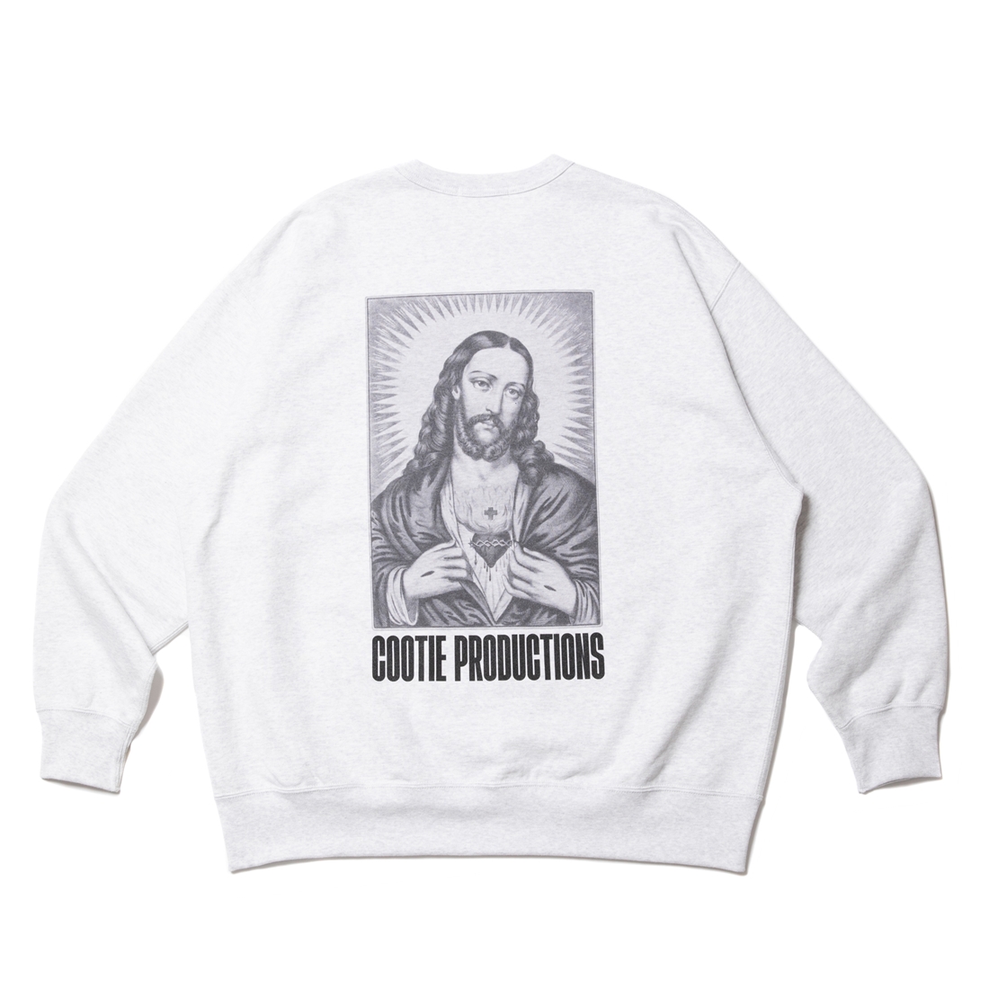 cootie Print Sweat Crew jesus L ジーザス 【新作からSALEアイテム等