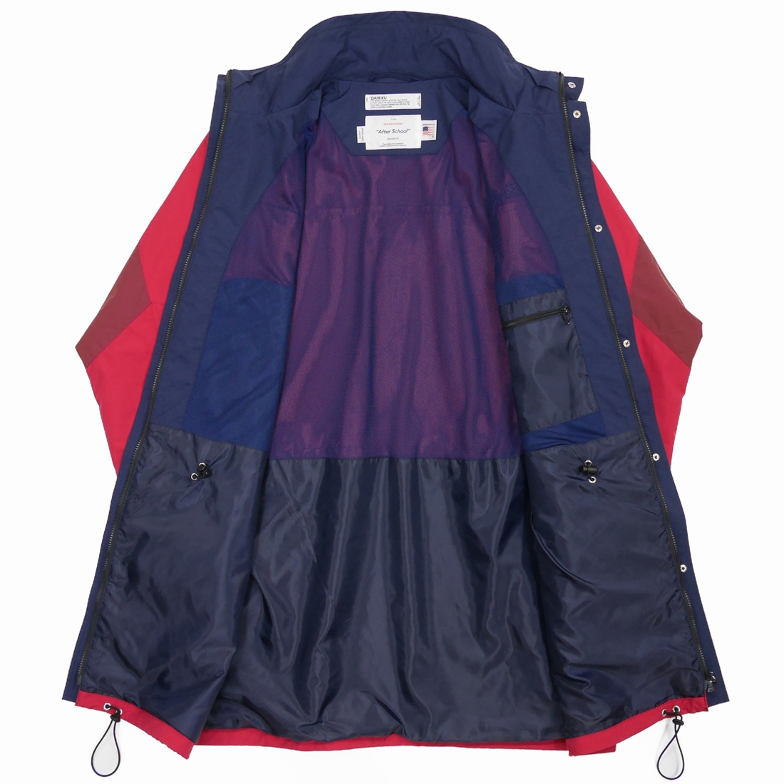DAIRIKU/Nylon Mountain Coat（Vintage Red） 【30%OFF】［ナイロン 
