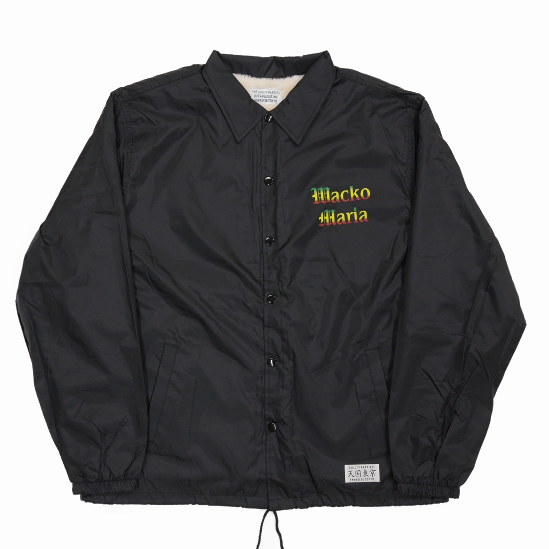 WACKO MARIA/BOA COACH JACKET（BLACK）［ボ 