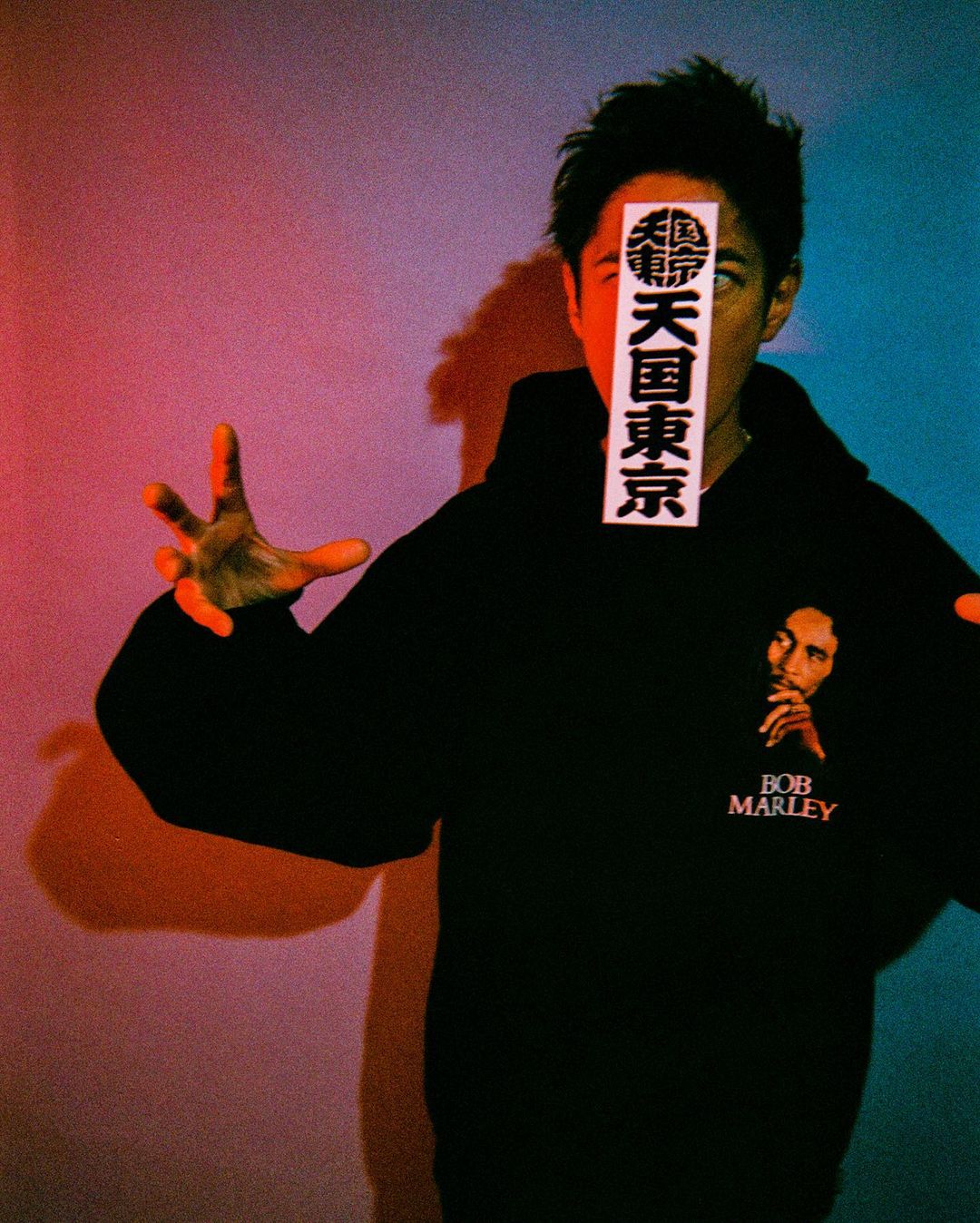 WACKO MARIA/BOB MARLEY / HEAVY WEIGHT PULL OVER HOODED SWEAT SHIRT