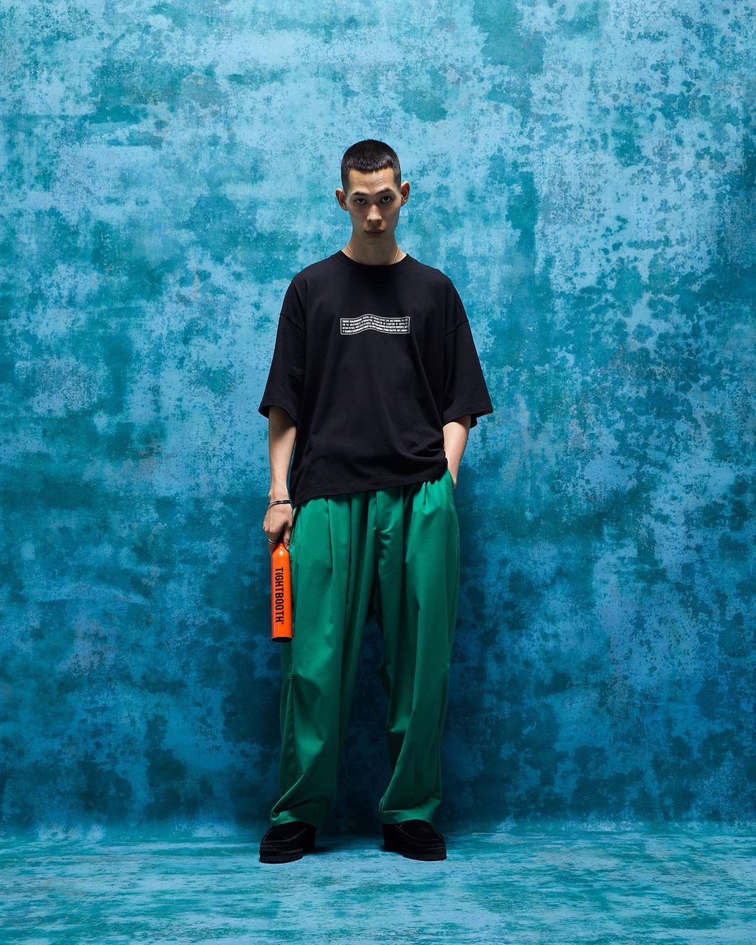 TIGHTBOOTH/BALLOON SLACKS（Green） 【30%OFF】［バルーンスラックス 