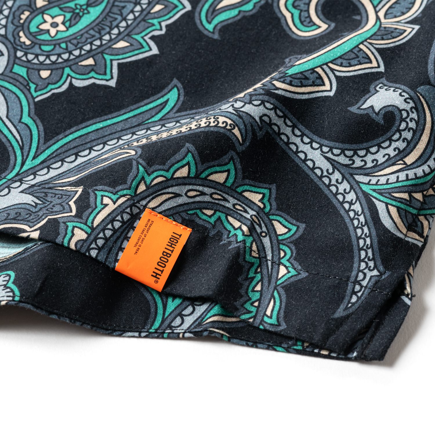 再追加販売 JO220 ストレート S ペイズリー paisley 総柄 - スラックス