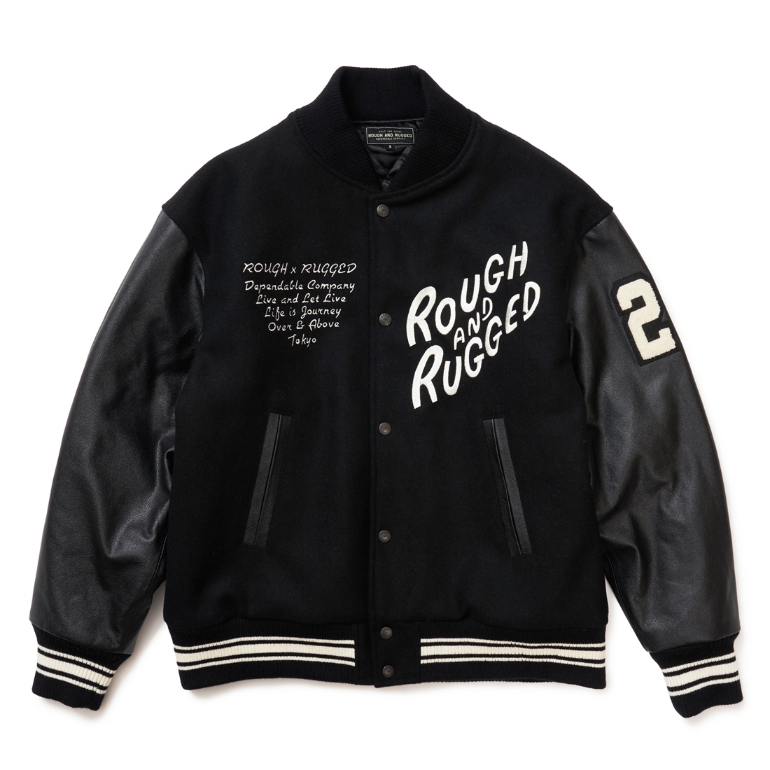 ROUGHANDRUGGED STADIUM JACKET