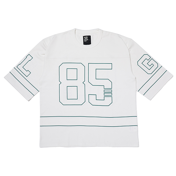 CHALLENGER/Q/S 85 FOOTBALL TEE（WHITE）［フットボールT-23春夏