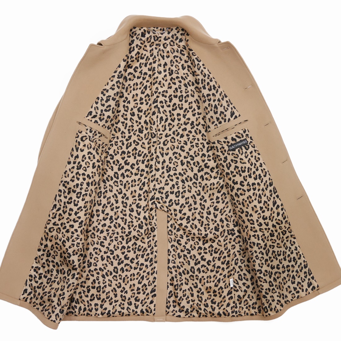 WACKO MARIA/BAL COLLAR COAT(BEIGE)[バルカラーコート-22秋冬