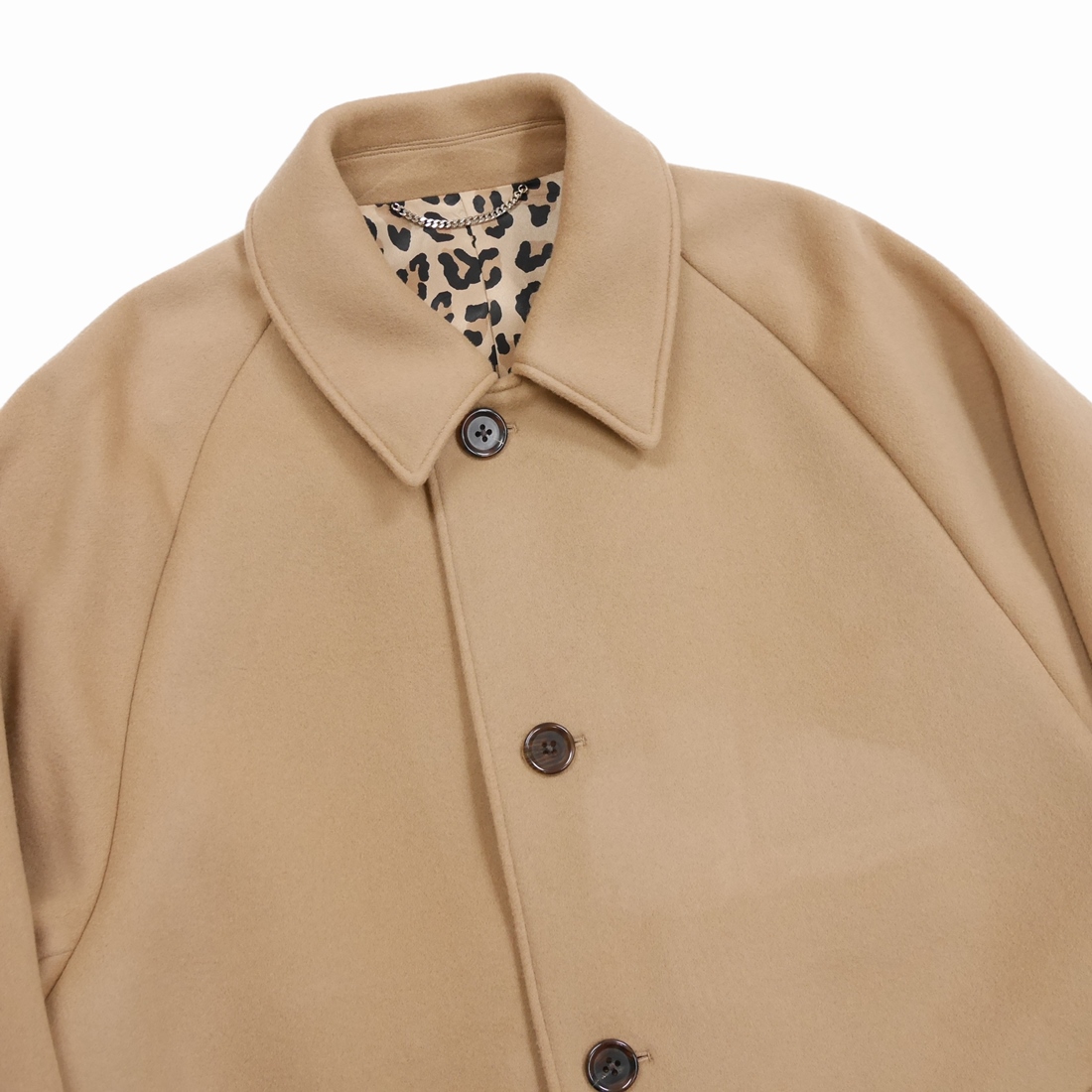 WACKO MARIA/BAL COLLAR COAT(BEIGE)[バルカラーコート-22秋冬