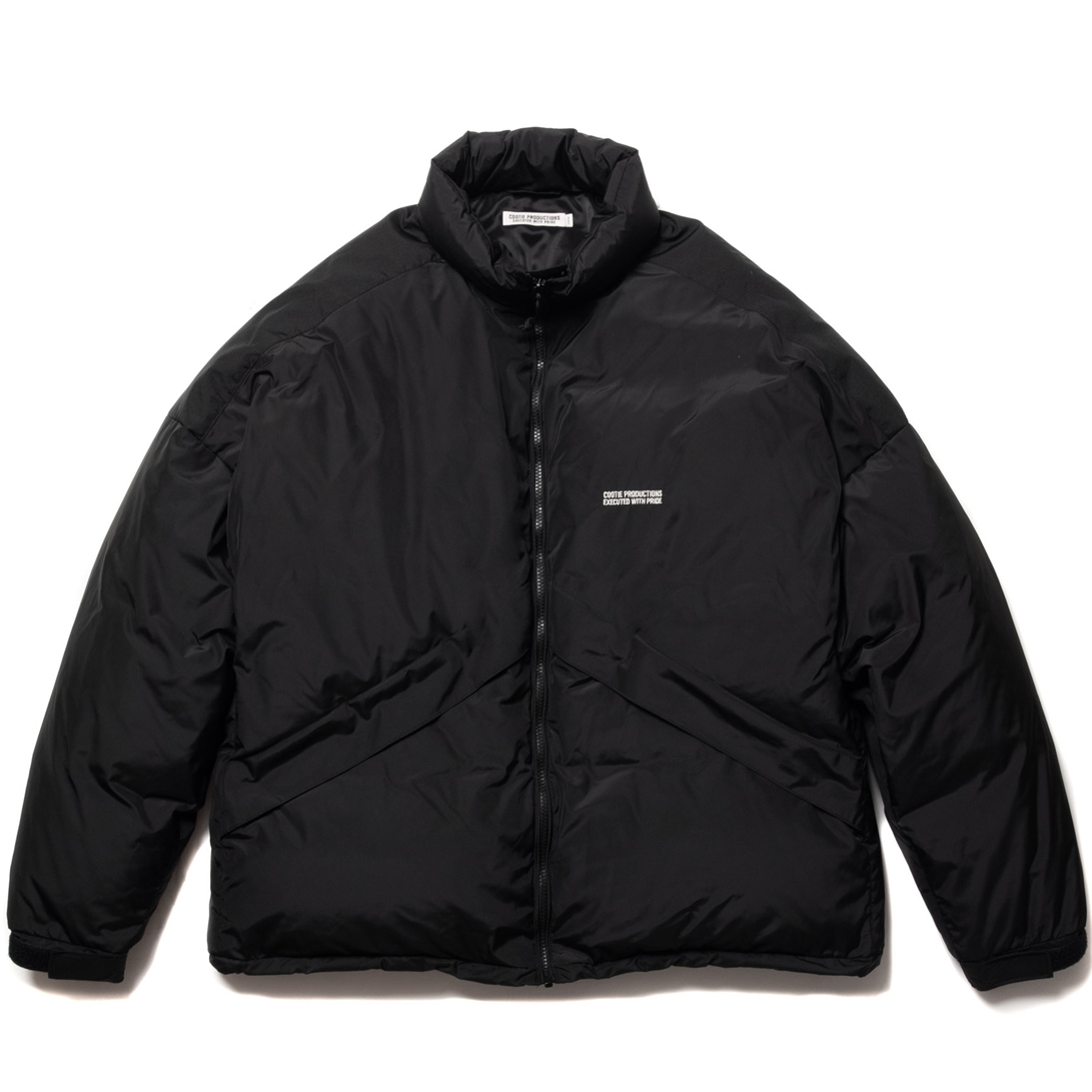 COOTIE PRODUCTIONS/Nylon Down Jacket（Black）［ナイロンダウンJKT 